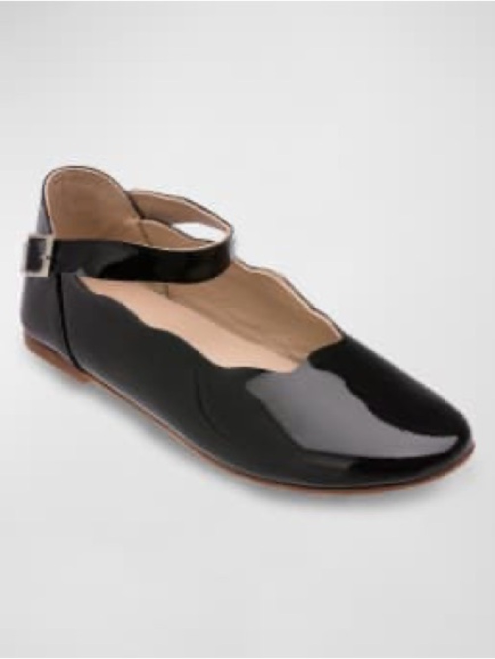 Elephantito Girl's Ondina Patent Leather Ballerina Flats